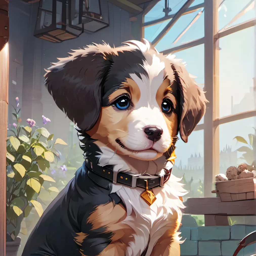 chat with ai character: Your Puppy!