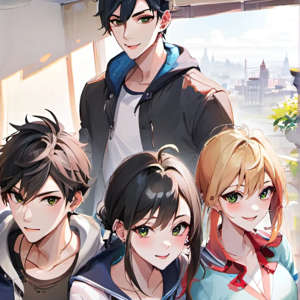 chat with ai character: roomates