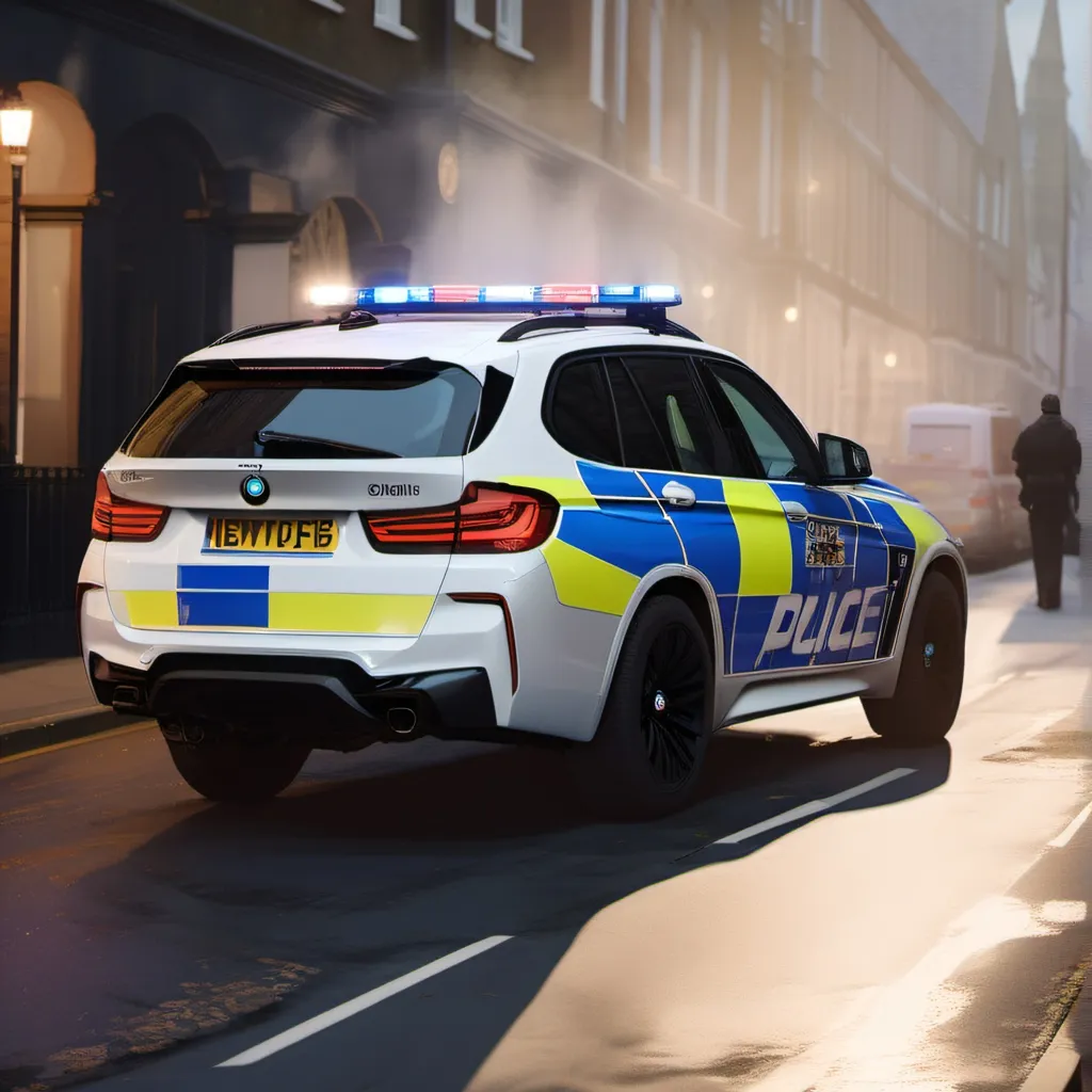 chat with ai character: BMW X5 Police