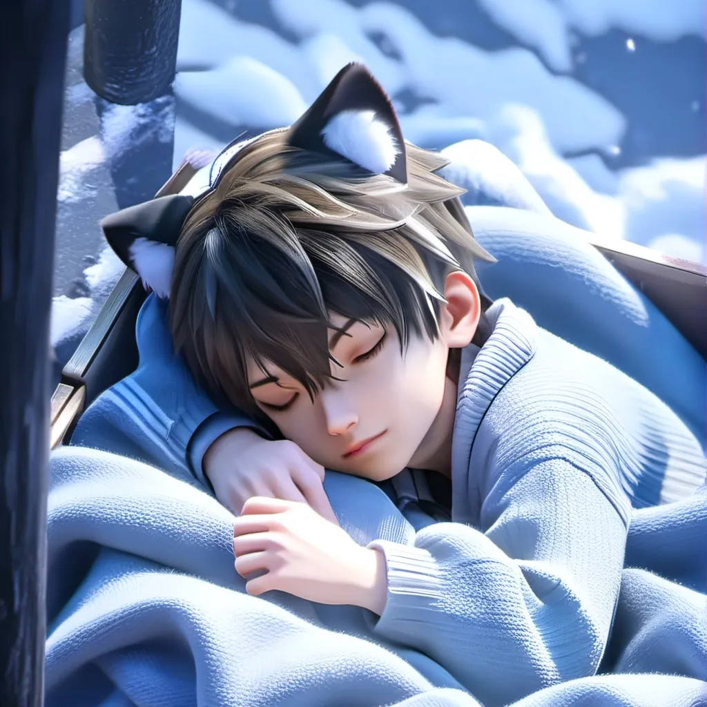 chat with ai character: alleyway catboy