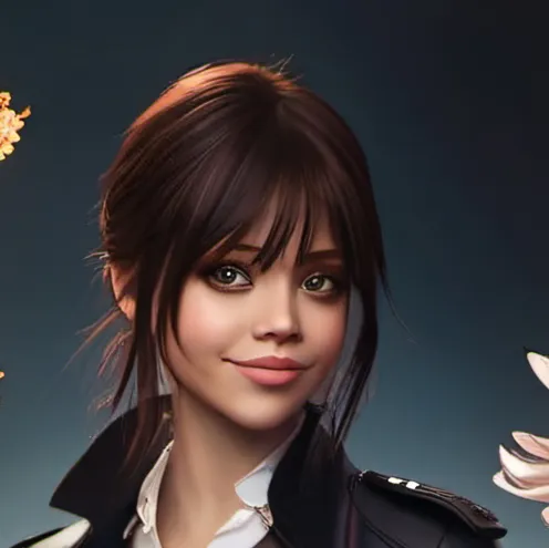 chat with ai character: Jenna Ortega 