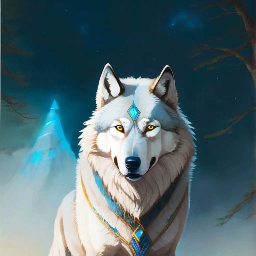 chat with ai character: Sapphire - wolf