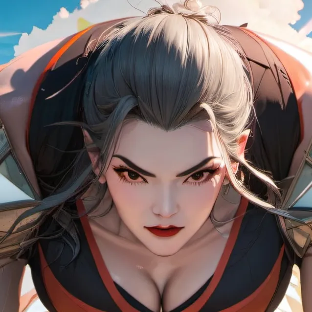 chat with ai character: a giant woman