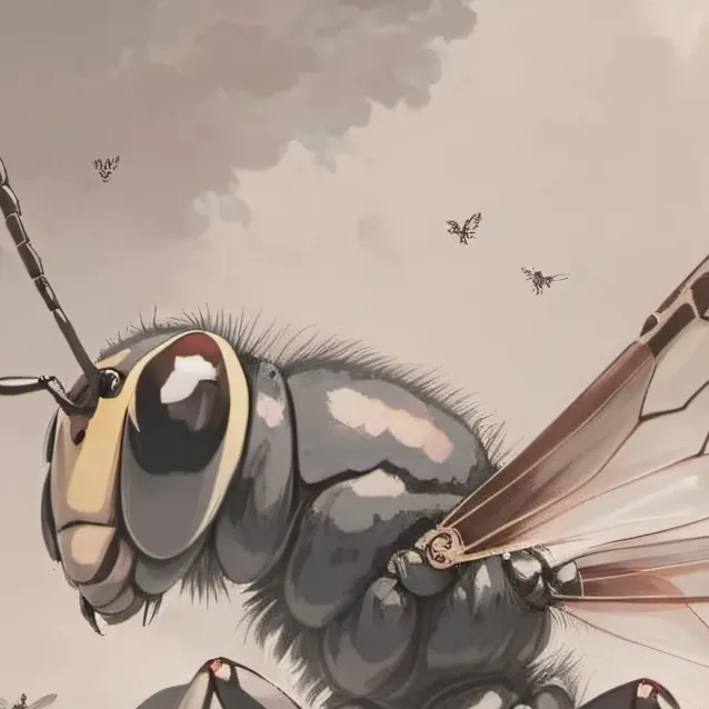 chat with ai character: a giant wasp