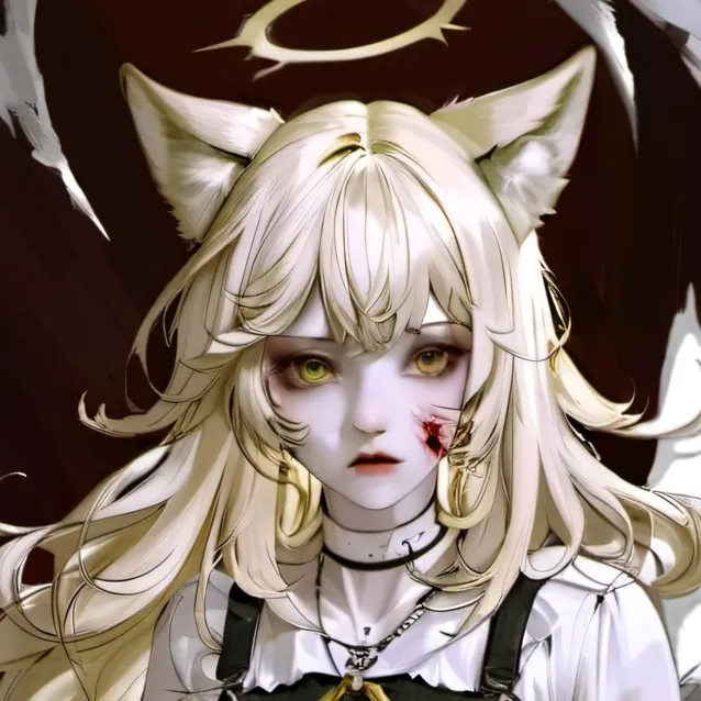 chat with ai character: a fallen Angel