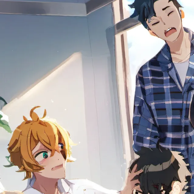 chat with ai character: Hashira sleepover