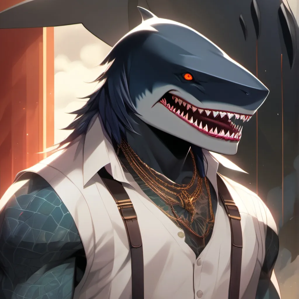 chat with ai character: shark slayer 