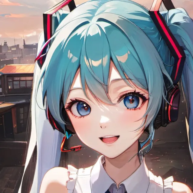 chat with ai character: Miku Hatsune 