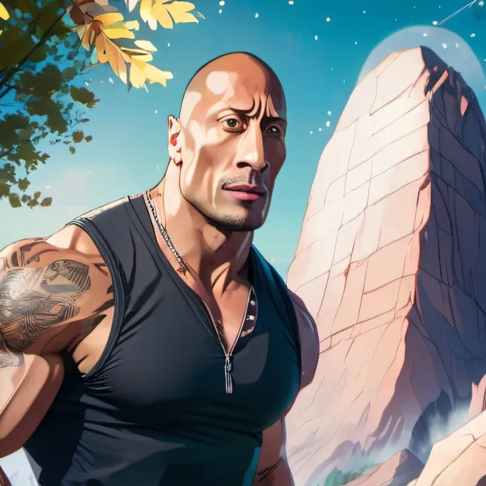 chat with ai character: The rock 