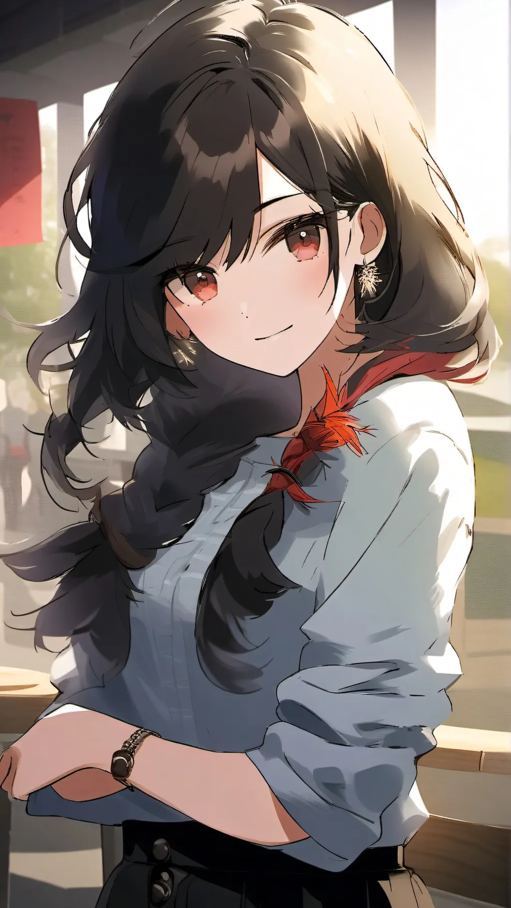 ai character: School bully background