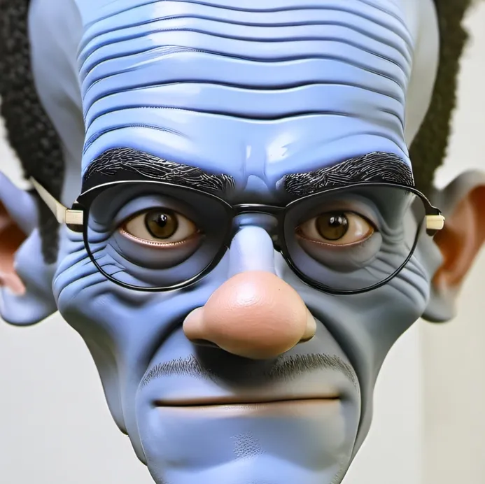 chat with ai character: Ugly man