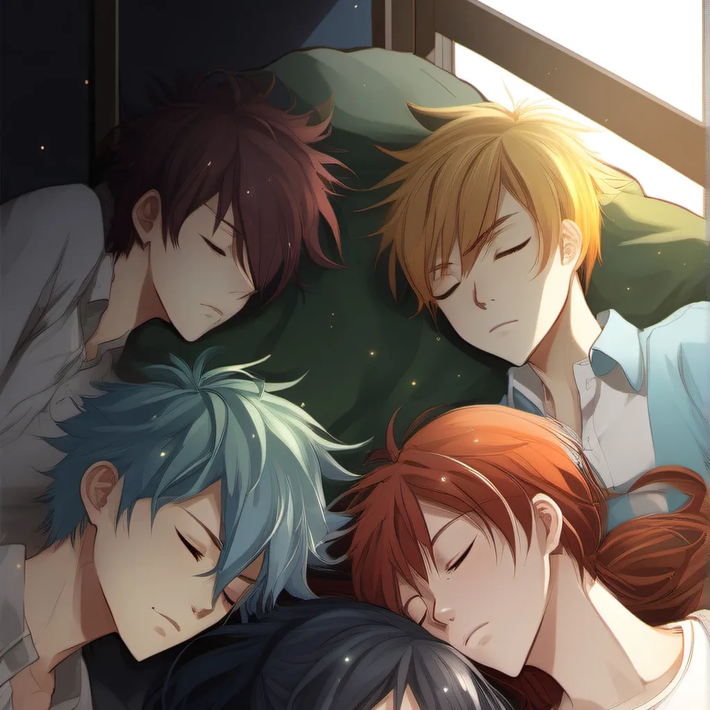 chat with ai character: Sleepover!!