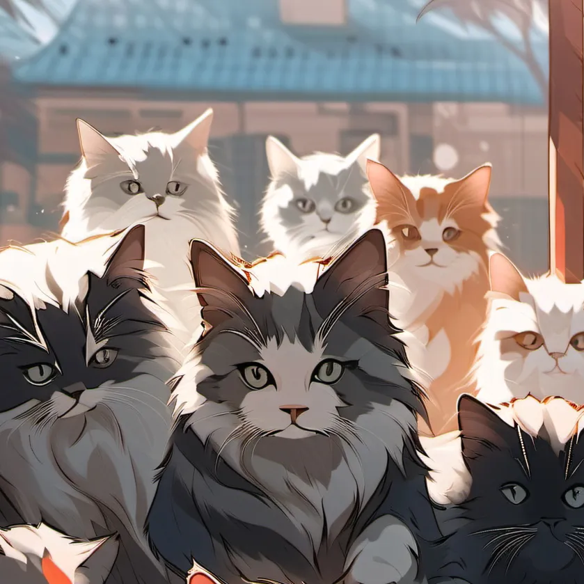 chat with ai character: Cats