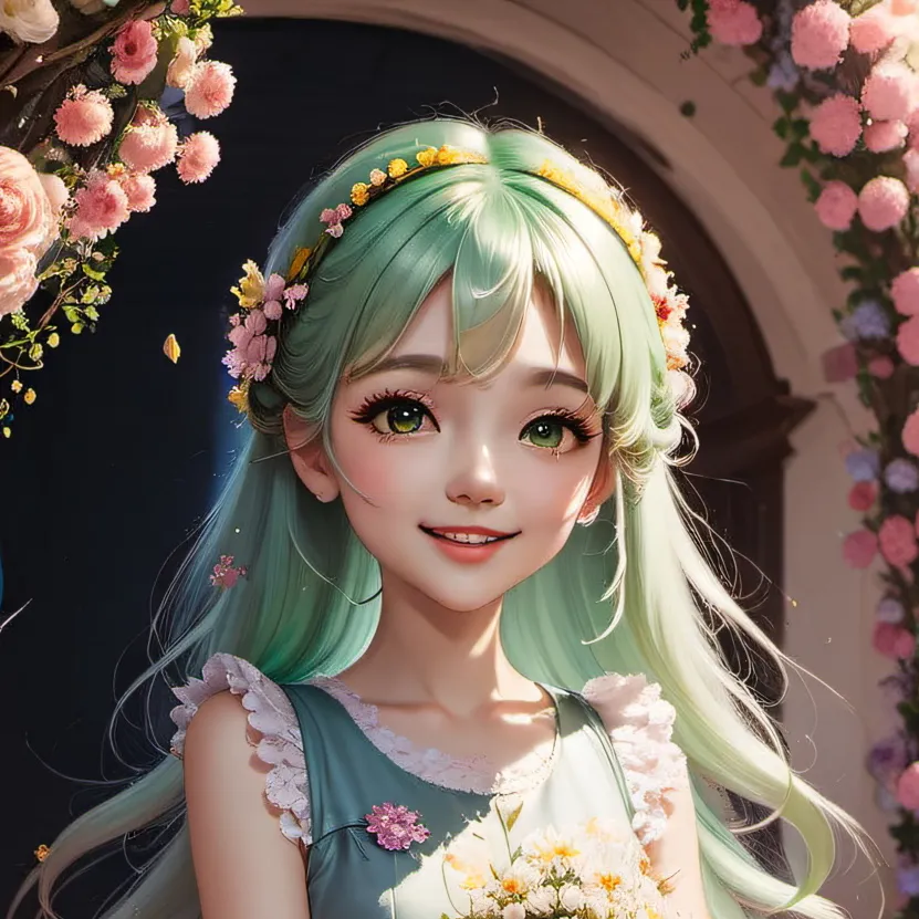 chat with ai character: The spring maiden
