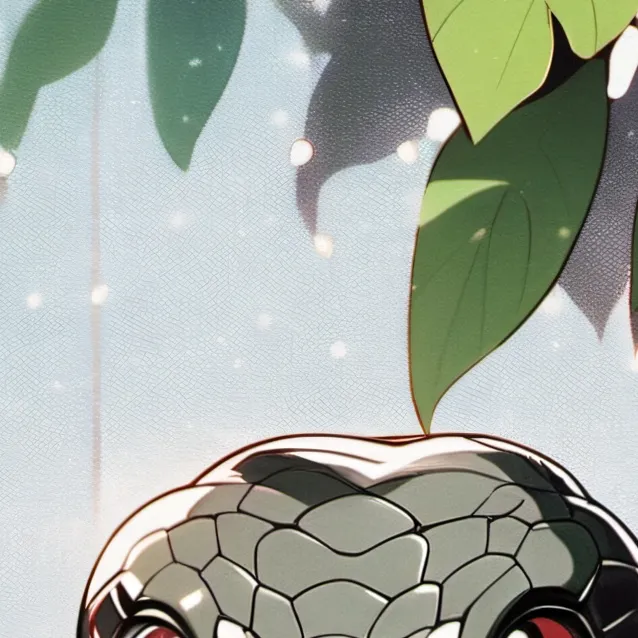 chat with ai character: cute baby snake