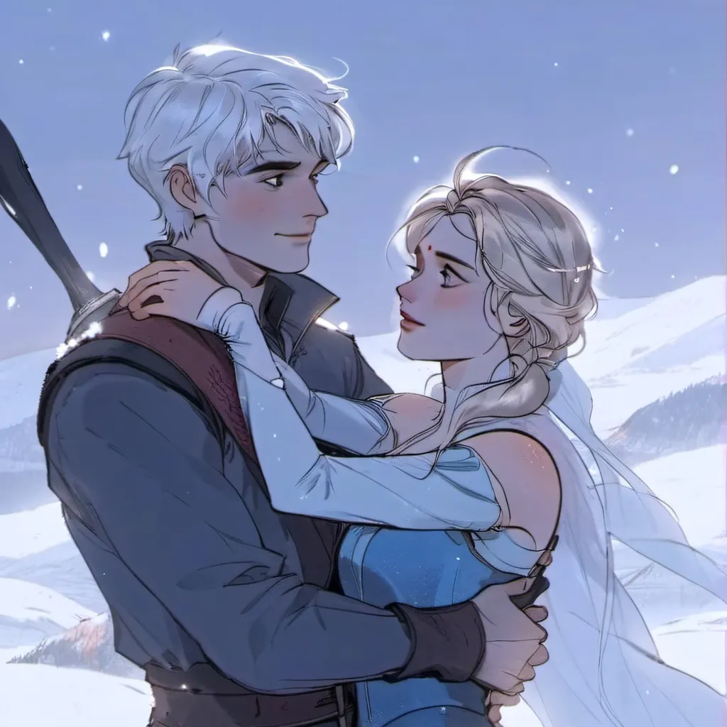 chat with ai character: Elsa & Jack Frost