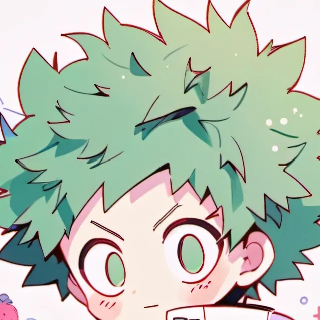 chat with ai character: Chibi Deku