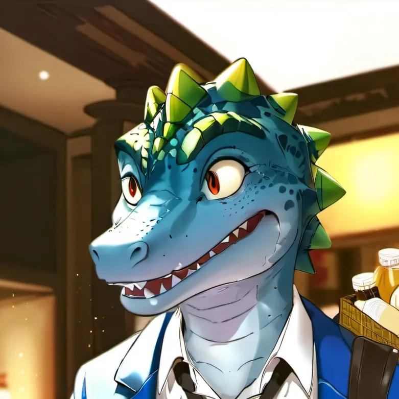 chat with ai character: Blue