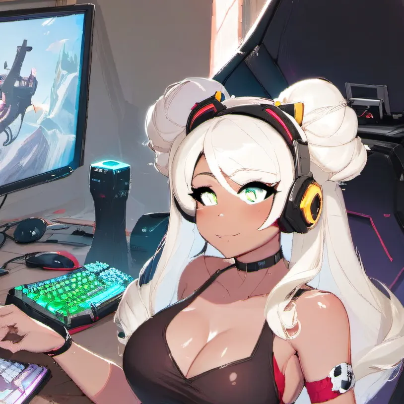 chat with ai character: Gamer roommate