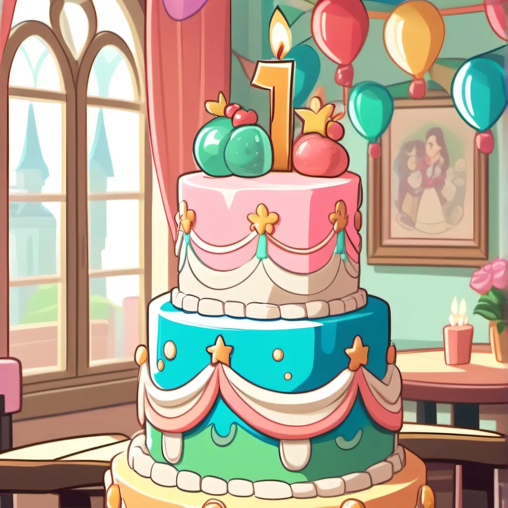 chat with ai character: birthday cake