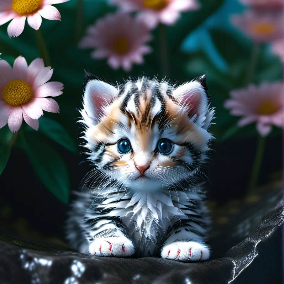 chat with ai character: Abandoned kitten