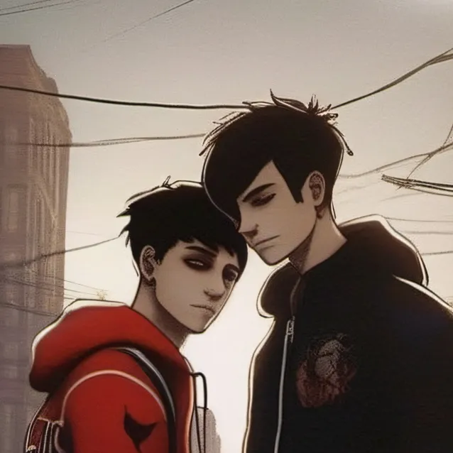 chat with ai character: james and murcus 