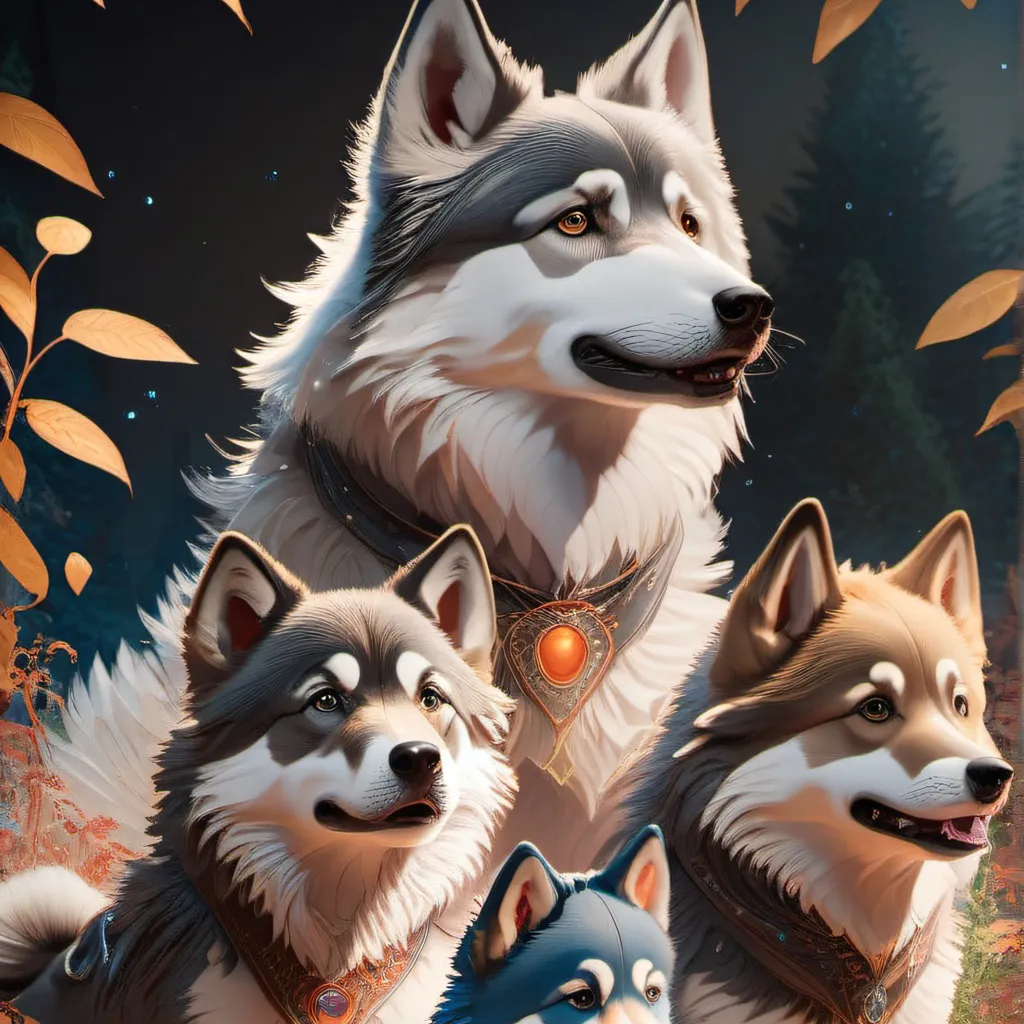 chat with ai character: A wolf pack