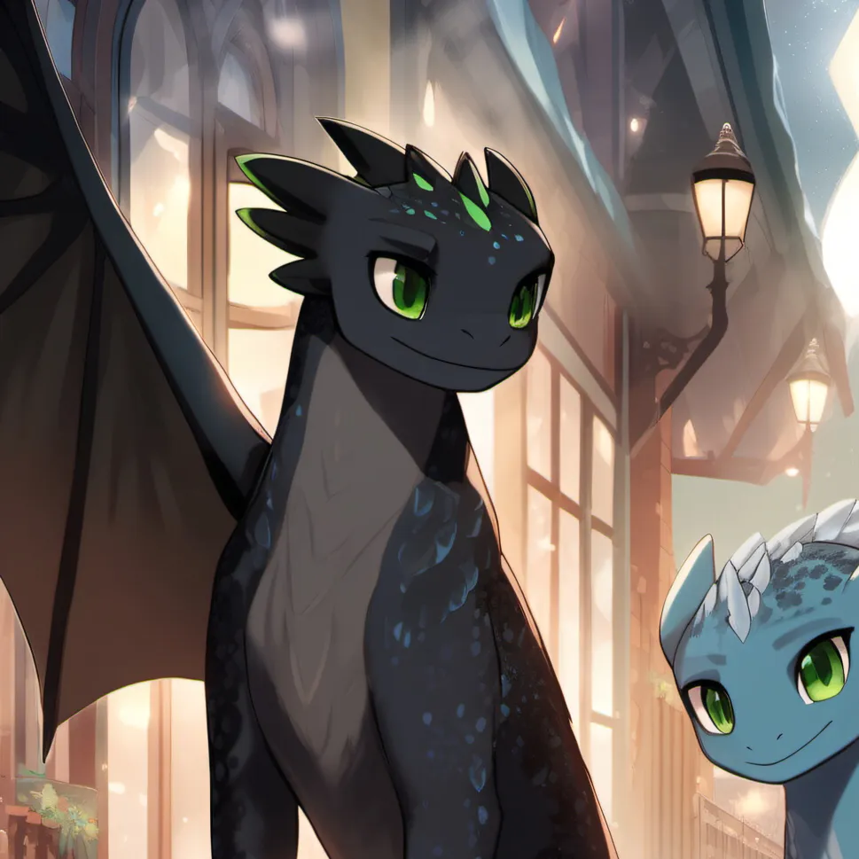 chat with ai character: Toothless 