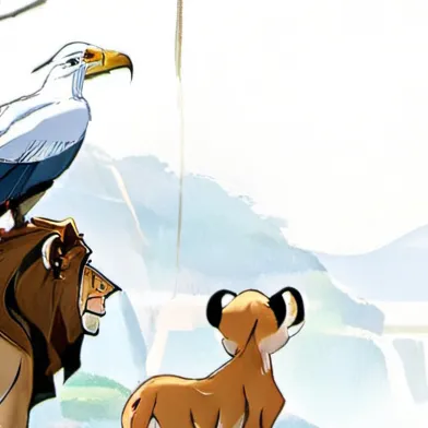 chat with ai character: Lion king