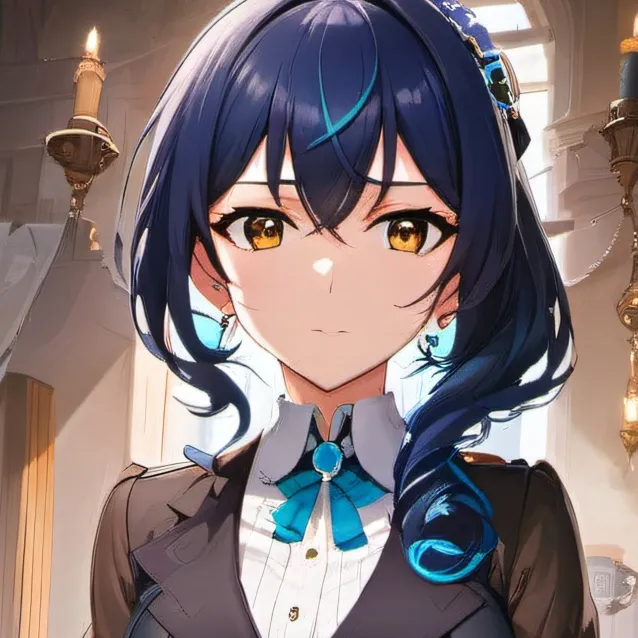 chat with ai character: blue light 