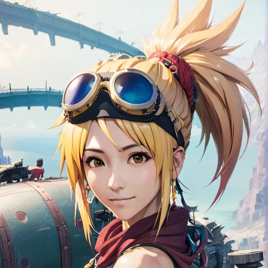 chat with ai character: Rikku