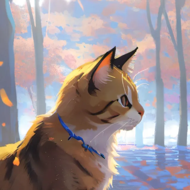 chat with ai character: Stray cat