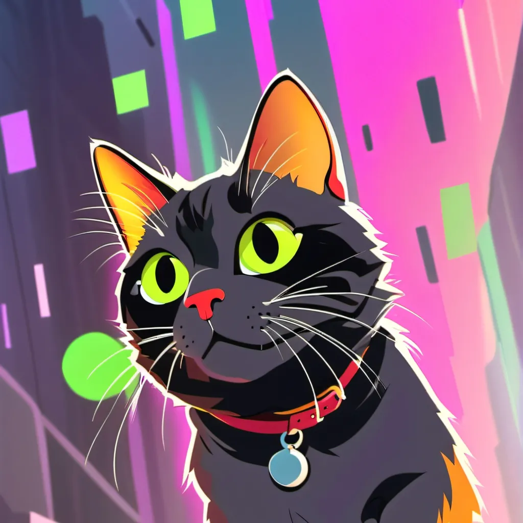 chat with ai character: Pink ears