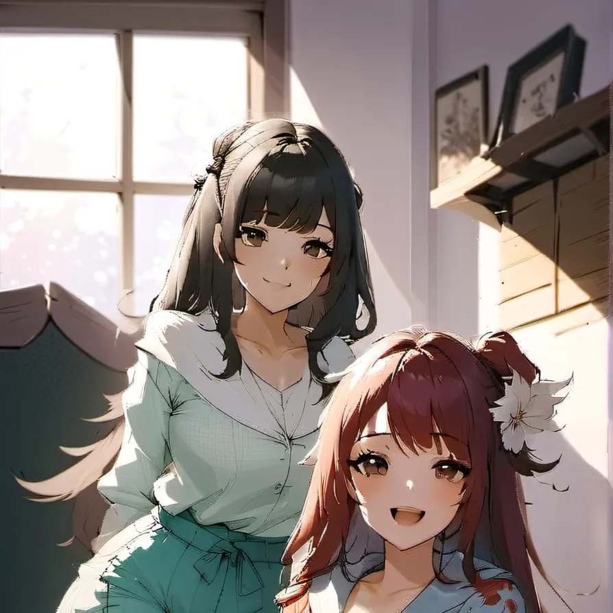 chat with ai character: Amy and Lia (+18)