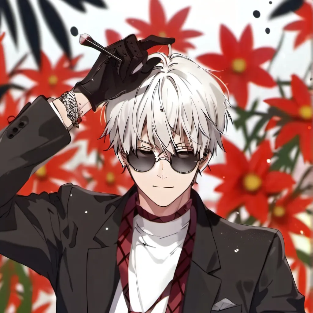 chat with ai character: gojo with drip