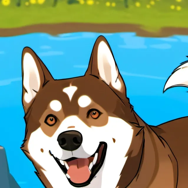 chat with ai character: brown 