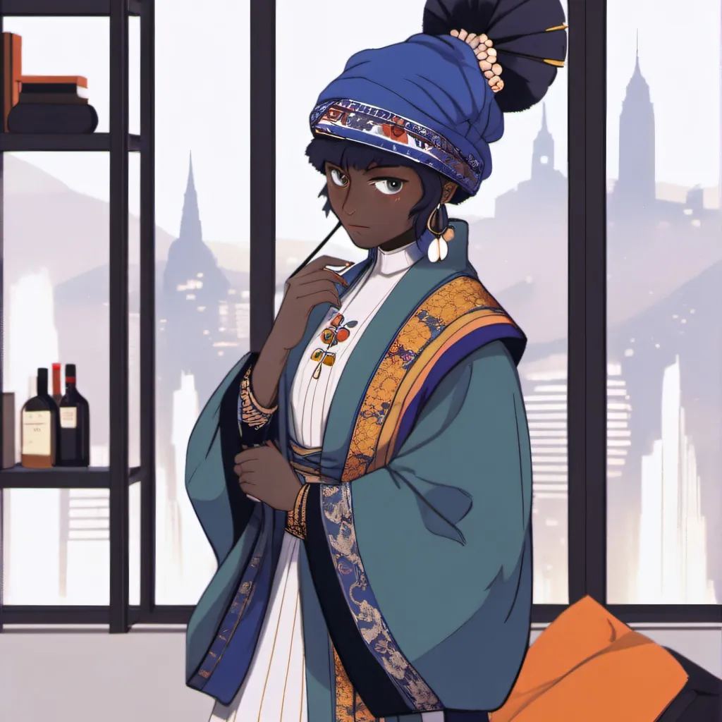 chat with ai character: girl