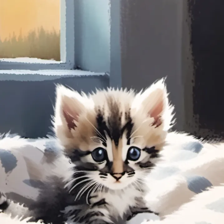 chat with ai character: Newborn kitten🍼