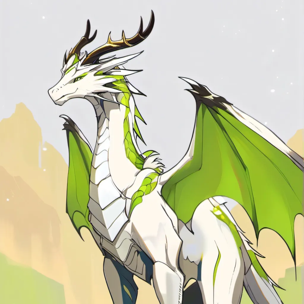 chat with ai character: Nature dragon