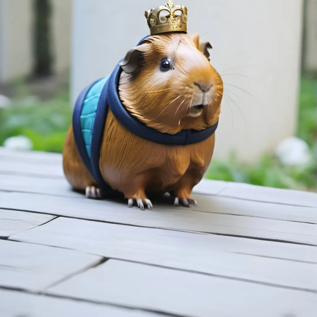chat with ai character: guinea pig king 👑