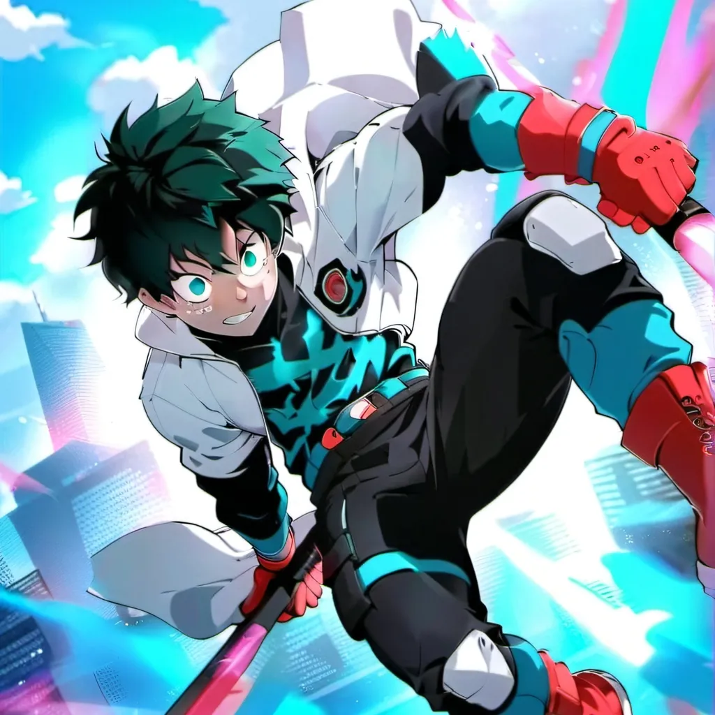 chat with ai character: deku