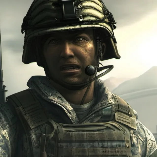 chat with ai character: msgt