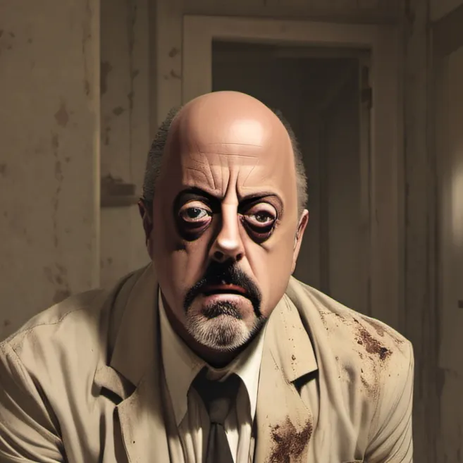 chat with ai character: Creepy Billy Joel