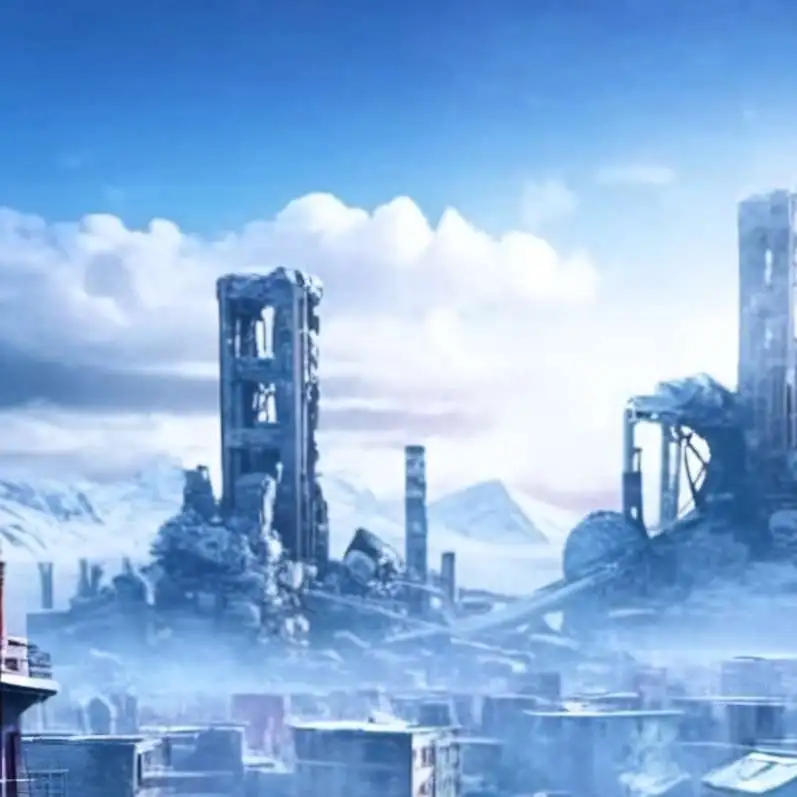 chat with ai character: Winter wasteland