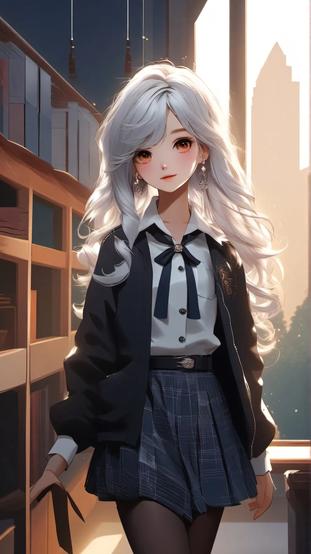 ai character: Switch power mha background