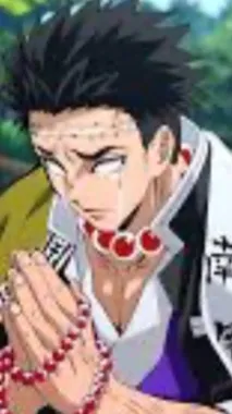 ai character: D's hates gyomei  background