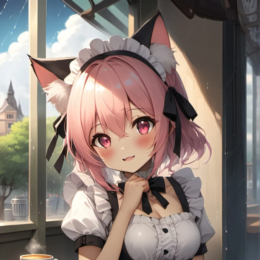 chat with ai character: Luna (Maid)
