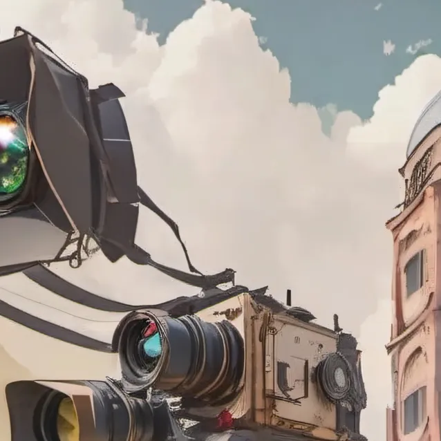 chat with ai character: Titan camera man