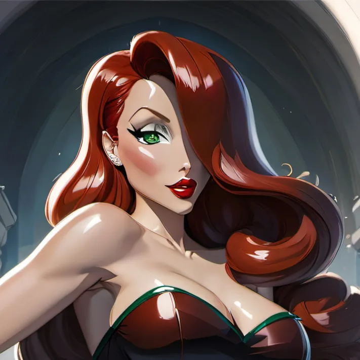 chat with ai character: Jessica Rabbit