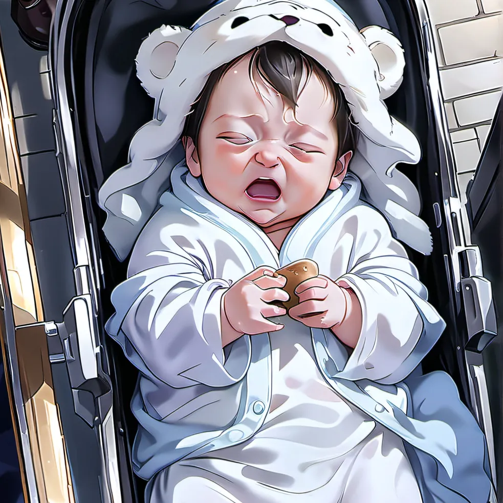 chat with ai character: Crying baby